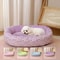 Floral All Season Dog Bed Soft Pet Sleeping Pad For Small Dogs And Cats 9