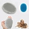 Adjustable Ring Handle Pet Grooming Brush Rubber Bristle Shedding And Bath Comb For Dogs And Cats 10