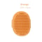 Adjustable Ring Handle Pet Grooming Brush Rubber Bristle Shedding And Bath Comb For Dogs And Cats 4