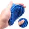 Adjustable Ring Handle Pet Grooming Brush Rubber Bristle Shedding And Bath Comb For Dogs And Cats 7
