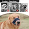 Breathable Mesh Dog Muzzle Adjustable Anti Biting Mask For Small Medium And Large Dogs 5