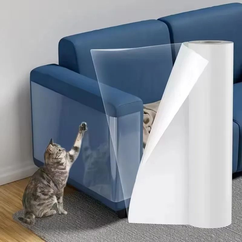 Transparent Cat Scratch Furniture Protector Self Adhesive Anti Scratch Tape For Sofas And Couches 6
