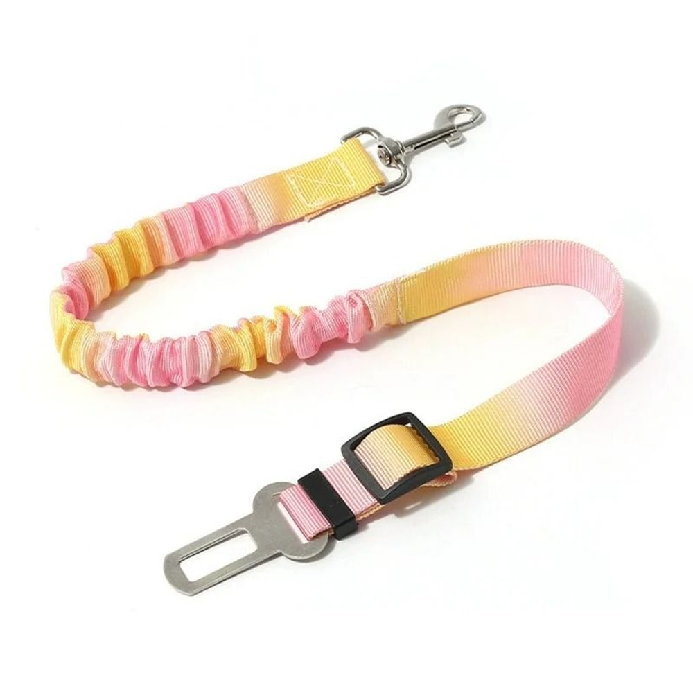Adjustable Dog Car Seat Belt Gradient Safety Leash For Travel And Vehicle Protection 3