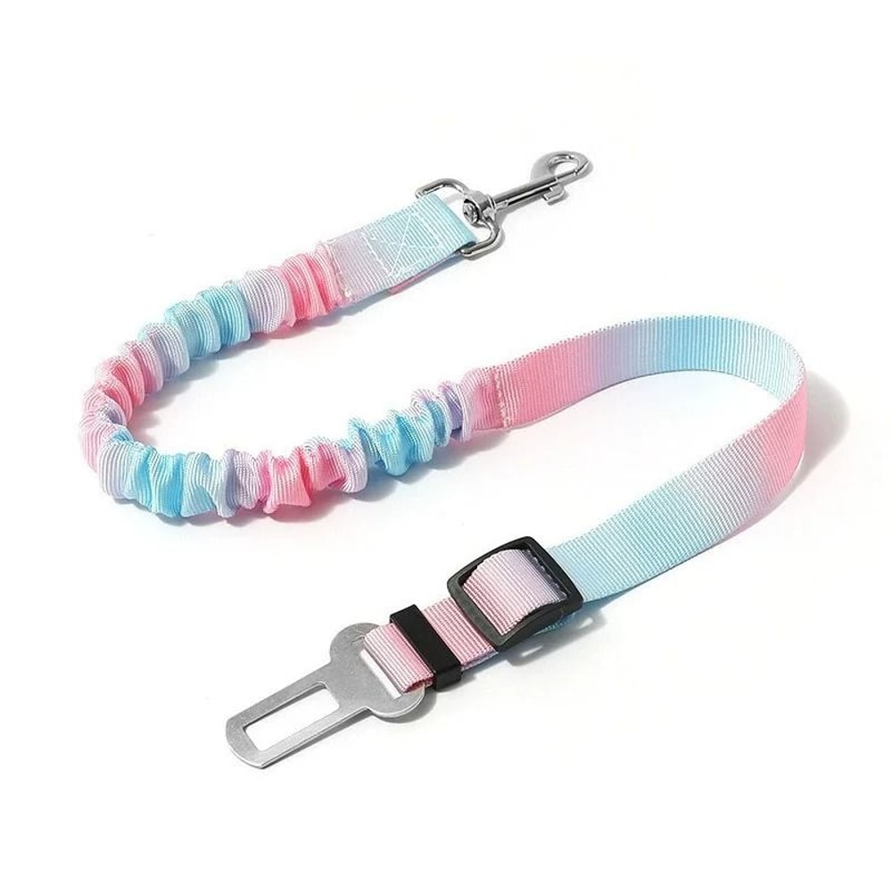 Adjustable Dog Car Seat Belt Gradient Safety Leash For Travel And Vehicle Protection 1