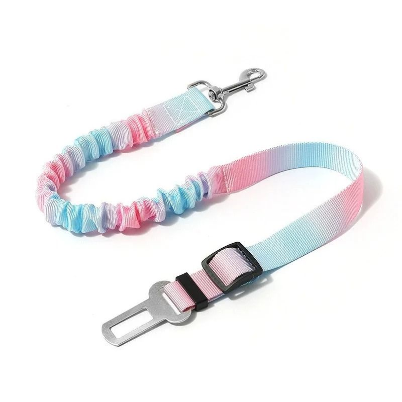 Adjustable Dog Car Seat Belt Gradient Safety Leash For Travel And Vehicle Protection 1