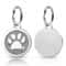 Personalized Pet ID Tag Engraved Glitter Paw Collar Pendant For Dogs And Cats 4