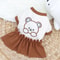 Spring Summer Dog T Shirt Soft Pet Dress And Shirt For Small And Medium Dogs And Cats 2