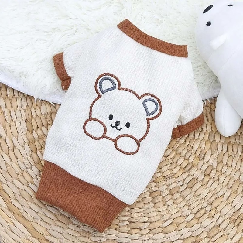 Spring Summer Dog T Shirt Soft Pet Dress And Shirt For Small And Medium Dogs And Cats 1