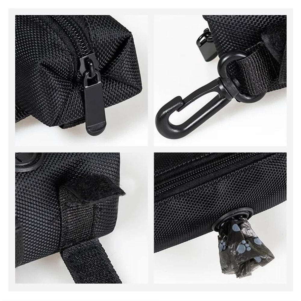 Portable Dog Poop Bag Holder Pet Waste Bag Dispenser For Walking And Outdoor Travel 11