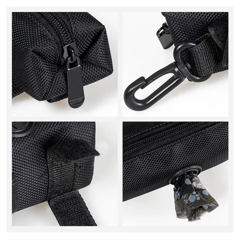 Portable Dog Poop Bag Holder Pet Waste Bag Dispenser For Walking And Outdoor Travel 11
