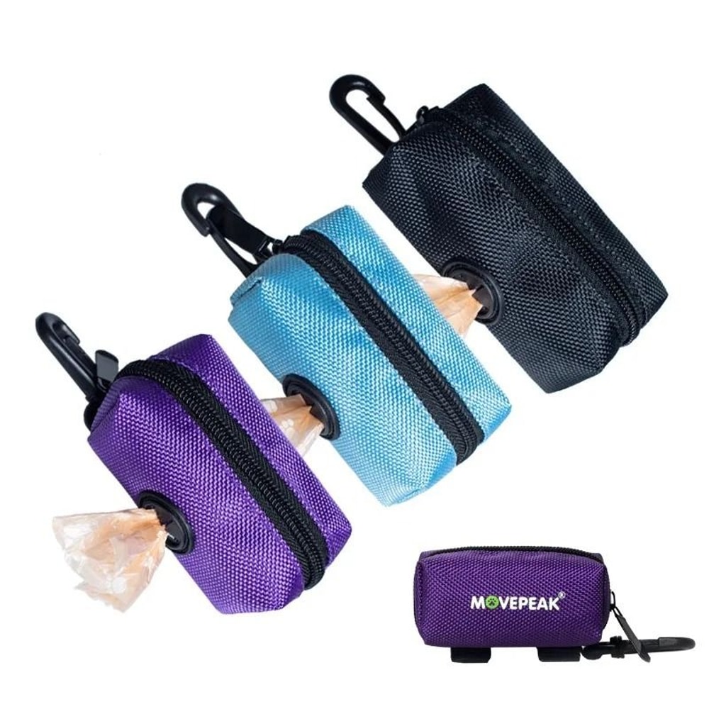 Portable Dog Poop Bag Holder Pet Waste Bag Dispenser For Walking And Outdoor Travel 13