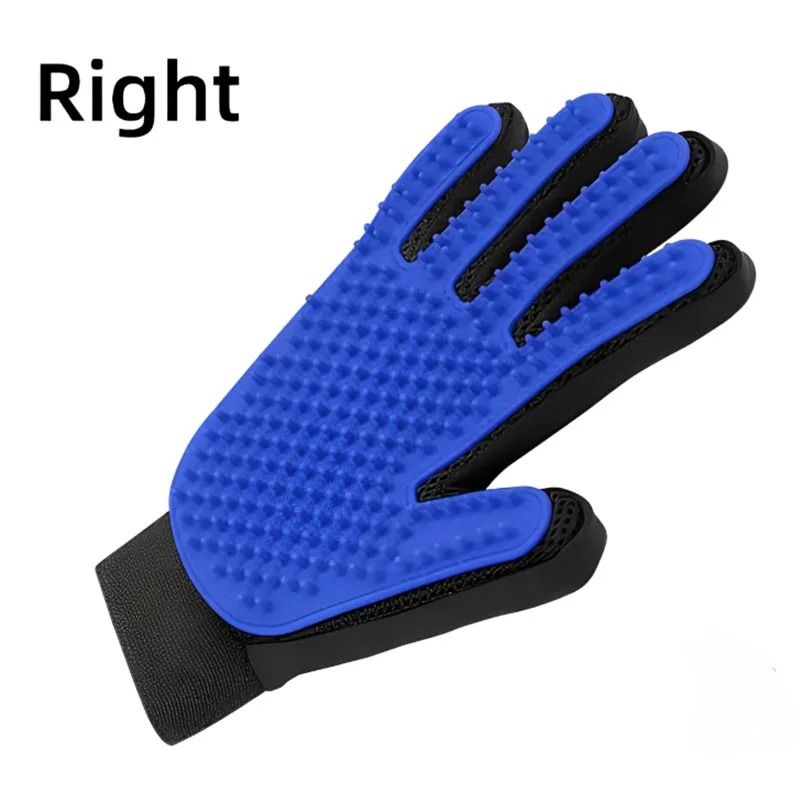 Deshedding Pet Grooming Glove Hair Removal Massage Brush For Dogs And Cats 11