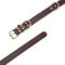 Benepaw Genuine Leather Dog Collar Heavy Duty Double D Ring Collar For Medium And Large Dogs 3