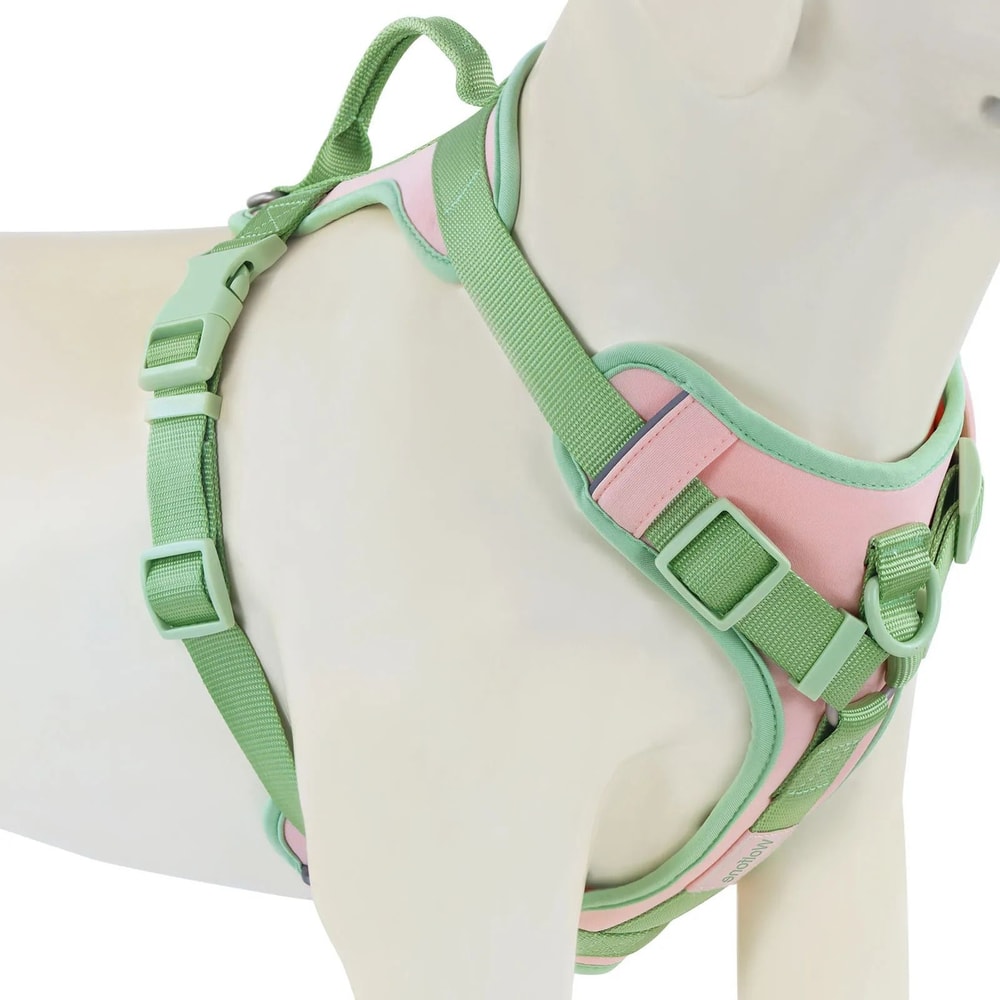 Breathable No Pull Dog Harness Adjustable Chest Strap Vest For Small Medium And Large Dogs 3