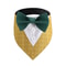 Sucado Formal Dog Bandana Tuxedo Adjustable Wedding And Party Scarf For Pets 6