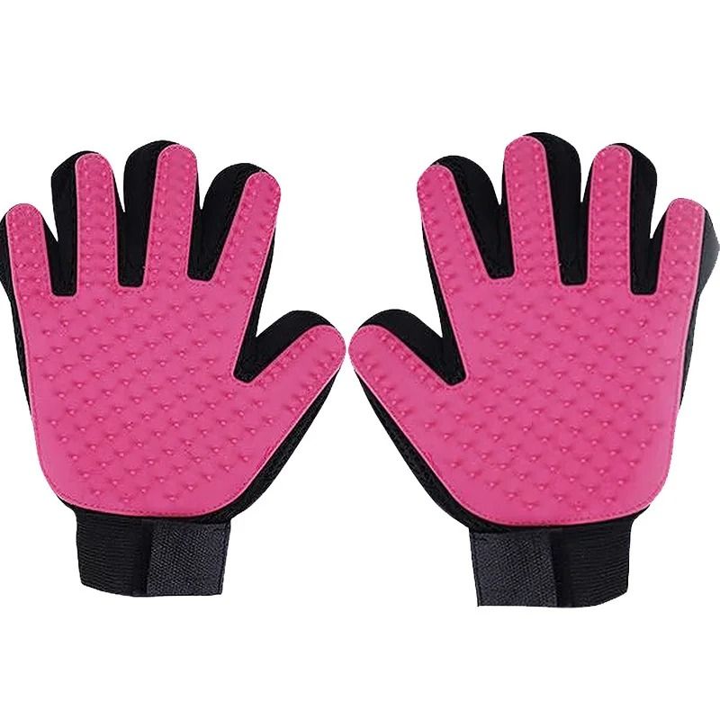Breathable Pet Grooming Gloves Hair Removal Brush For Dogs And Cats 14