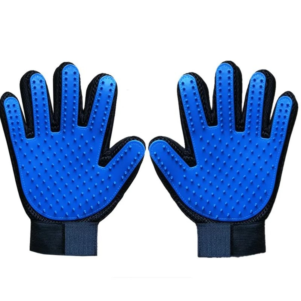 Breathable Pet Grooming Gloves Hair Removal Brush For Dogs And Cats 16