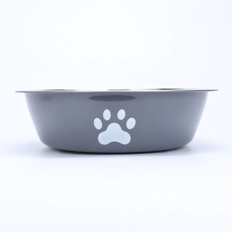 Stainless Steel Dog Feeding Bowl Non Slip Food And Water Dish For Dogs And Cats 1