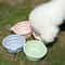 Collapsible Silicone Travel Dog Bowl Portable Folding Food And Water Bowl For Dogs And Cats 9