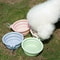 Collapsible Silicone Travel Dog Bowl Portable Folding Food And Water Bowl For Dogs And Cats 9