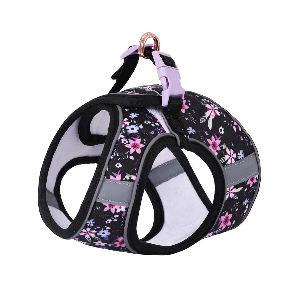Adjustable Small Dog Harness And Leash Set Soft Puppy Vest For Cats And Small Pets 5