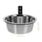 Wall Mounted Stainless Steel Pet Food Bowl Elevated Dog And Cat Feeding Bowl 2