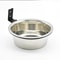 Wall Mounted Stainless Steel Pet Food Bowl Elevated Dog And Cat Feeding Bowl 0