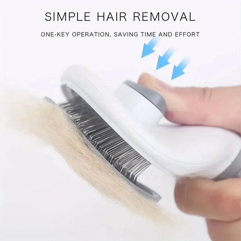 Stainless Steel Pet Grooming Brush And Cat Massage Comb For Dogs And Cats 8