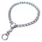 Stainless Steel Dog Training Choke Collar Adjustable Snake Chain Collar For Bulldogs And Large Dogs 3