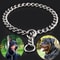 Stainless Steel Dog Training Choke Collar Adjustable Snake Chain Collar For Bulldogs And Large Dogs 6