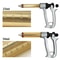 Semi Automatic Veterinary Vaccine Syringe Adjustable Livestock Injection Syringe For Cattle And She 1