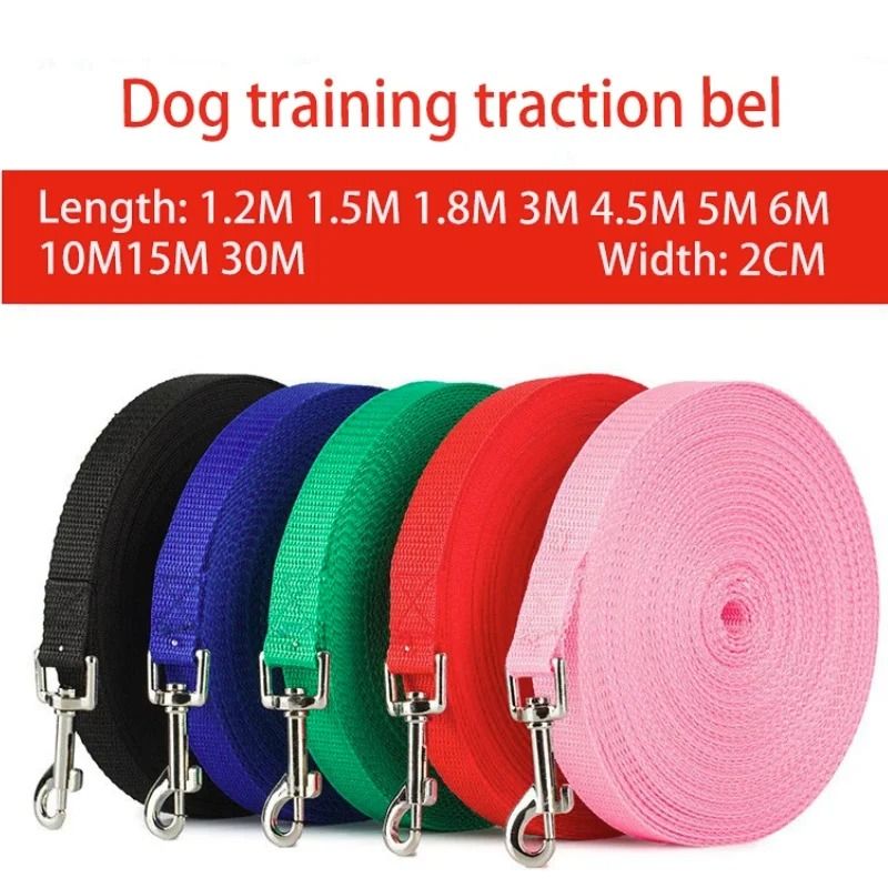 Adjustable Nylon Dog Training Leash Long Traction Rope For Small To Large Dogs 11