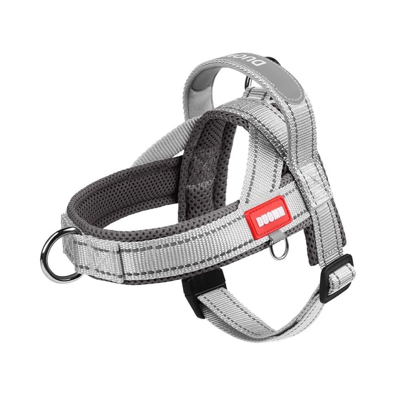 Reflective Dog Chest Harness Nylon Outdoor Walking Harness With Handle For Dogs 6