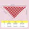 Valentines Day Dog Bandana Heart Print Triangle Pet Scarf For Dogs And Cats 4