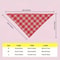 Valentines Day Dog Bandana Heart Print Triangle Pet Scarf For Dogs And Cats 4