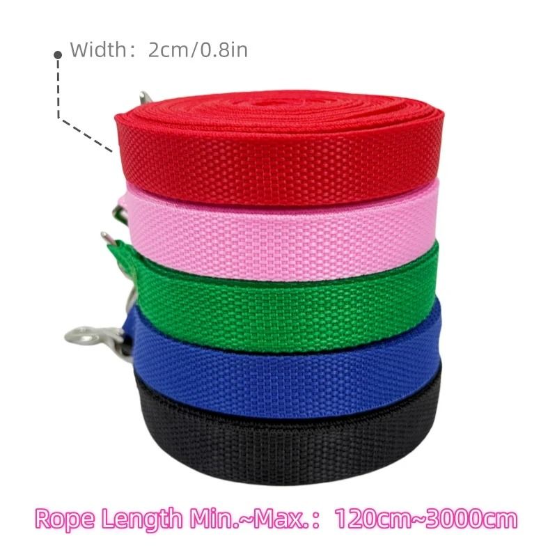 Extended Long Dog Leash Nylon Outdoor Training Rope For Puppies And Large Dogs 7