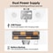 ROJECO Smart Automatic Cat Feeder WiFi Remote Control Dry Food Dispenser For Cats And Dogs 6