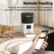 ROJECO Smart Automatic Cat Feeder With Camera WiFi Pet Food Dispenser For Cats And Dogs 4