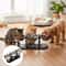 Elevated Cat Food Bowl With Stainless Steel Dish And Wooden Support Stand 3