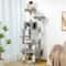 Large Cat Tree Tower With Scratching Posts Hammock Condos And Padded Perches 11