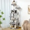 Large Cat Tree Tower With Scratching Posts Hammock Condos And Padded Perches 11