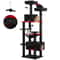 Large Cat Tree Tower With Scratching Posts Hammock Condos And Padded Perches 4