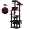 Large Cat Tree Tower With Scratching Posts Hammock Condos And Padded Perches 4