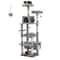 Large Cat Tree Tower With Scratching Posts Hammock Condos And Padded Perches 1