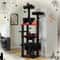 Large Cat Tree Tower With Scratching Posts Hammock Condos And Padded Perches 9