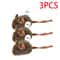 Interactive Mouse Plush Cat Toy Squeaky Bite Resistant Kitten Chew Toy 3
