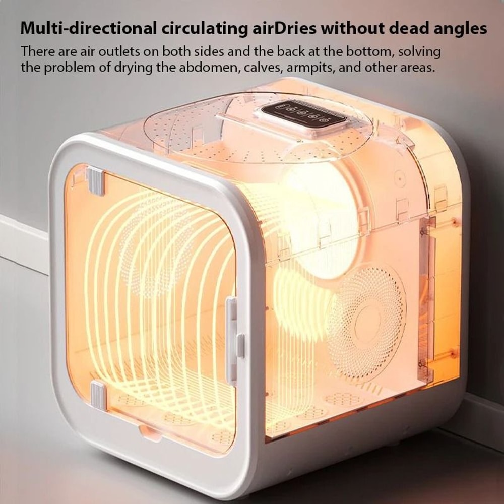 Ultra Quiet Pet Dryer Box Portable Low Noise Grooming Dryer For Cats And Dogs 4