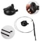 Interactive Bird Cat Teaser Wand Hands Free Suction Cup Cat Toy Set With Bells 2