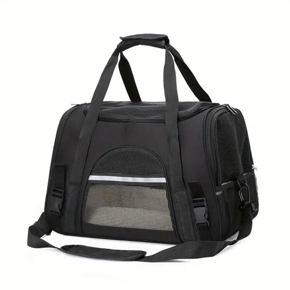 Soft Sided Pet Carrier For Large Cats Portable Travel Carrier For Cats And Small Dogs 1