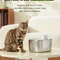 APETDOLA 4L Wireless Cat Water Fountain Automatic Sensor Pet Drinking Fountain For Cats And Dogs 4